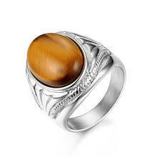 Load image into Gallery viewer, Eye Pattern Gold Rings