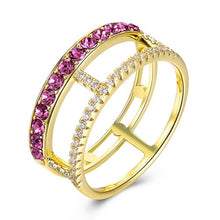 Load image into Gallery viewer, Hollow Crystal Rings