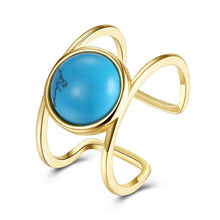 Load image into Gallery viewer, Blue Stone Ring